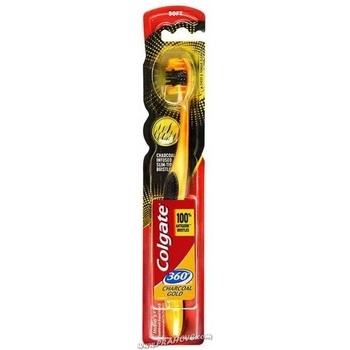 Colgate 360 Четка за зъби - Charcoal Gold - Soft (259)