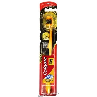 Colgate 360 Четка за зъби - Charcoal Gold - Soft (259)