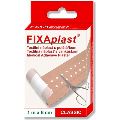 FIXAplast Náplast FIXAPLAST CLASSIC 1 m x 6 cm