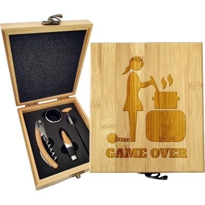 Sablio Dárková sada na víno Game over 2: 147×168×49 mm