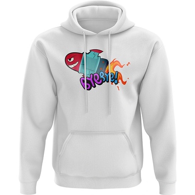 League of Legends mikina Bye Bye! bílá