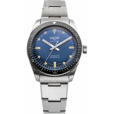 Vulcain Skin Nautique Blue - Steel Bracelet
