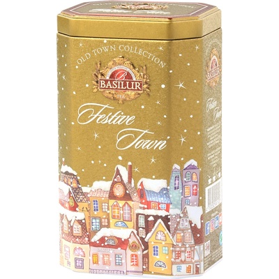 Basilur Old Town Festive Town Gold plech 75 g