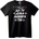 NOONEBRAND Тениска Дух на Любовта - XS, Black