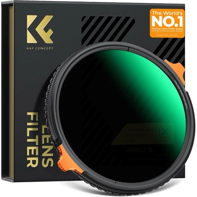 K&F Concept Nano-X True Color variable ND filter ND2–ND32 + CPL 2-in-1 82 mm