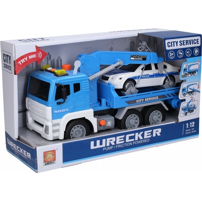 Wiky Vehicles Tahač s autem a efekty 30 cm