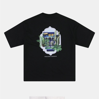 Rose London Тениска Rose London Gardens T-shirt - Black