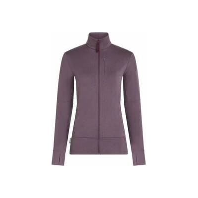 Icebreaker Merino 260 Quantum LS Zip Women fialová