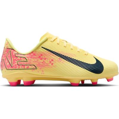 Юношески футболни бутонки Nike Mercurial Vapor 16 Club Junior Firm Ground Football Boots - Orange/Navy