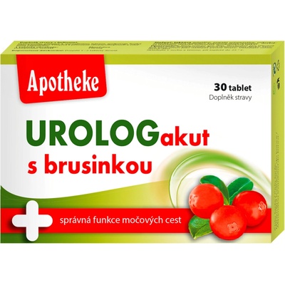 Apotheke Urologakut s brusinkou 30 tablet