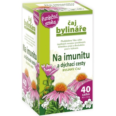 Bylinář Bylinný čaj Na imunitu a dýchací cesty 40 x 1,6 g