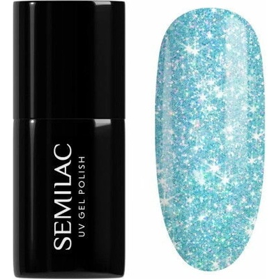 Semilac gél lak 240 Icy Waterfall Modrá 7 ml