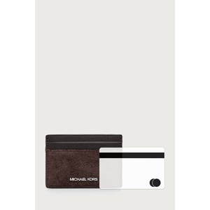 Michael Kors калъф за карти мъжки от кожа MASON (39F6SMSD1S)