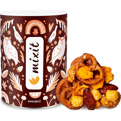 MIXIT Crunchy mix syr oriešky a praclíky s medom a chilli 230 g