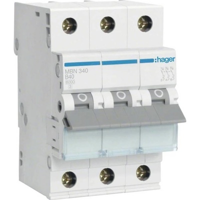 Hager 40B 3 MBN340 6kA