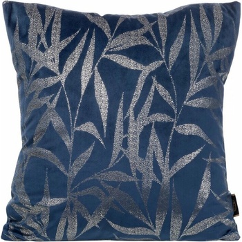 Takoy z mäkkého zamatu so zlatistou potlačou listov-HF-388647 45 x 45 cm