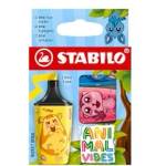 STABILO Текст маркери Boss Mini Animal Vibes 4бр
