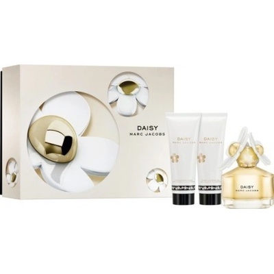 Marc Jacobs Daisy dárková sada, toaletná voda 50 ml + telové mlieko 75 ml + sprchový gél 75 ml
