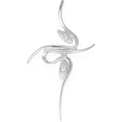 MPM Dámský Stříbrný přívěsek se zirkony Terri SPD.8296