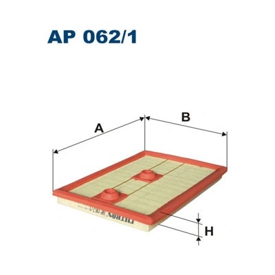 FILTRON Vzduchový filtr AP 062/1