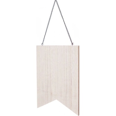 DP Craft Dřevěná cedulka závěsná-banner 19,5x43cm