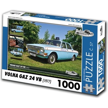 Image 1 of Retro cars - Puzzle Volha Gaz 24 VB II (1977) - 1 000 piese