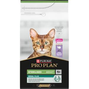 PRO PLAN PRO PLAN Sterilised Renal Храна за котки с високо съдържание на пуйка 1, 5 кг
