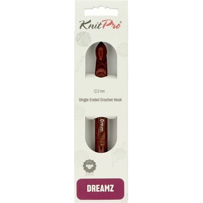 KnitPro Dreamz drevený háčik 12mm