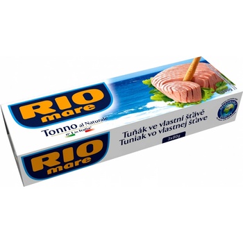 Rio Mare Tuniak vo vlastnej šťave 3 x 80 g