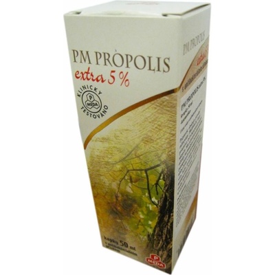 PM Propolis extra 5 % proti paradentóze kapky 50 ml – Zboží Dáma