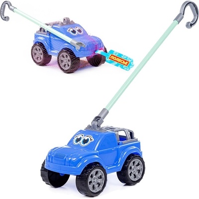 Polesie Modré autíčko s rukojetí