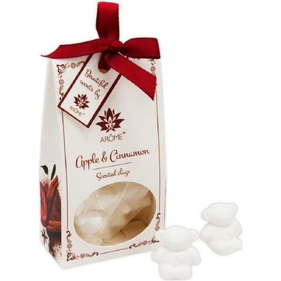 Arome Vonný jíl Apple and Cinnamon zvonečky sada 6 ks – Zboží Dáma