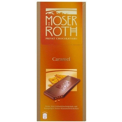 Moser Roth s příchutí karamelu 125 g