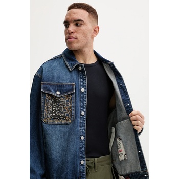 Evisu Дънково яке Evisu Sheridan Daicock Printed (2EAHTM4SJ1015)