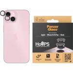 Panzer Протектор за Камерата на iPhone 15, PanzerGlass PicturePerfect Ring, Черен (5711724011382)