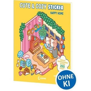 Cute & Cozy Sticker - Happy Home | Svenja Pidde, Harry Alexander, Anna Guillet (ISBN: 9783743225411)