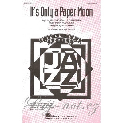 It's Only a Paper Moon / SSA* + piano/chords