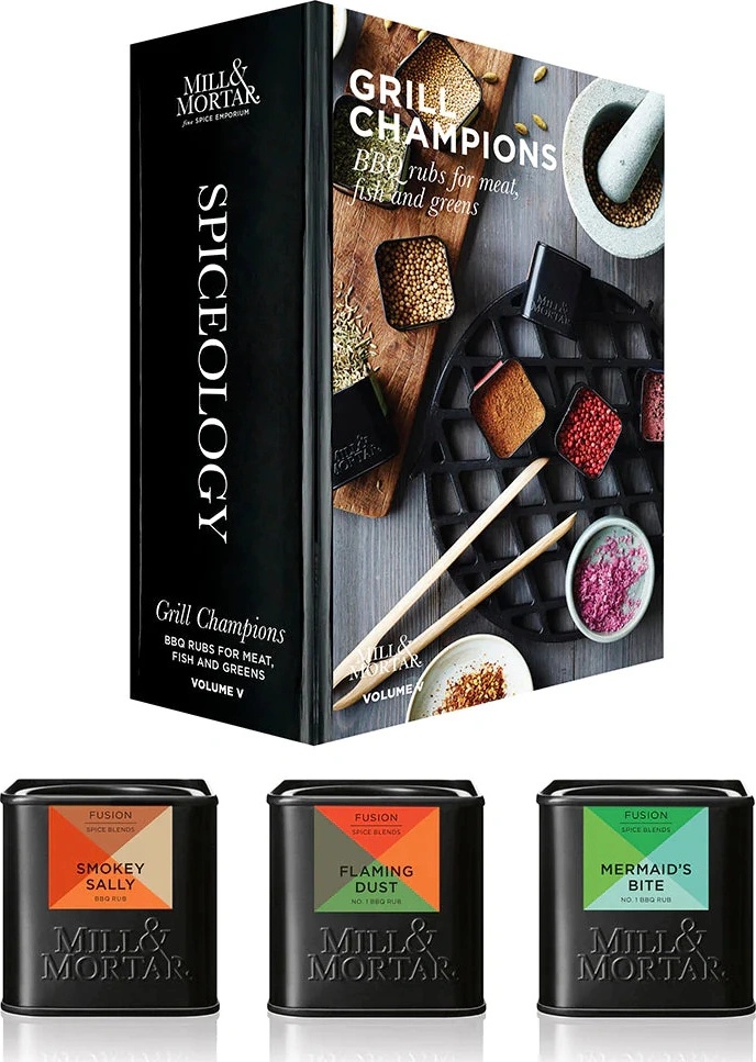 Mill & Mortar Подправки GRILL CHAMPIONS, комплект 3 бр. , Mill & Mortar (MM30096)