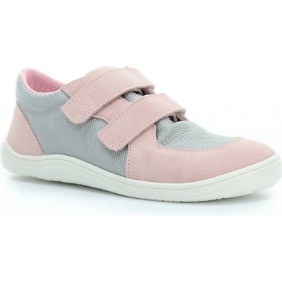 Baby Bare Shoes Febo Sneakers Grey Pink