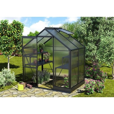 Vitavia Apollo 2500 polykarbonát 4 mm 195 x 137 cm černý + základový rám
