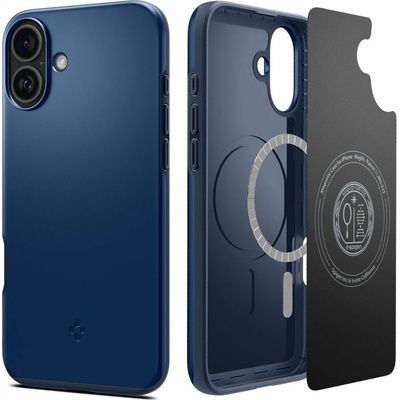 Spigen pre Apple iPhone 16 Thin Fit tmavomodrý