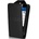 Nokia Lumia 610 Flip Калъф Черен + Протектор
