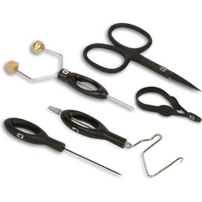 Loon Outdoors Základní vázací sada Core Fly Tying Tool Kit Black