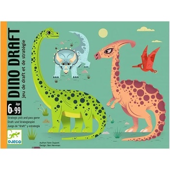 Image 1 of DJECO Игра с карти Djeco - Dino Draft (DJ05093)