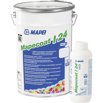 MAPEI Mapecoat I24 bílý RAL 9004 A+B 5kg