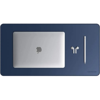 Image 1 of Satechi Eco-Leather Deskmate - дизайнерски кожен пад за бюро (син)