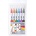ZIG Clean Color Четка Писалка Комплект с 6 бр (RB-6000AT/6VA)