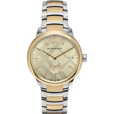 Burberry Мъжки часовник Burberry The Classic BU10011, INOX, Златен / Сребрист (BU10011)