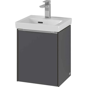 Villeroy & Boch Subway 3.0 - Шкафче за умивалник, 35x43x31 см, с 1 вратичка, графитен цвят C58400VR (C58400VR)