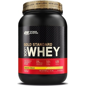 Optimum Nutrition Gold Standard 100% Whey, бананов крем, 780 g, Optimum Nutrition
